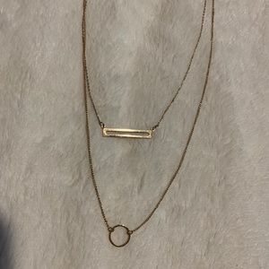 Minimalistic Gold Layered Necklace